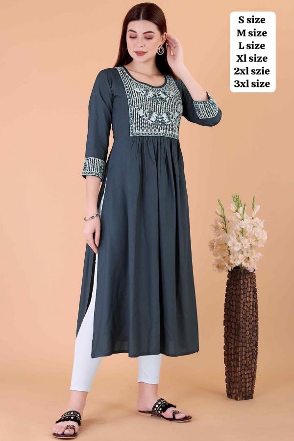 9star Hitika Vol 4 Fancy Rayon Kurtis Collection